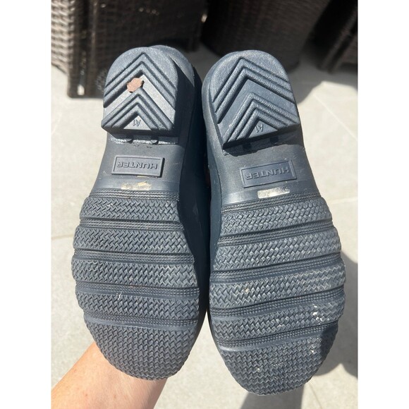 Hunter Kids Navy Blue Boots - Picture 8 of 8